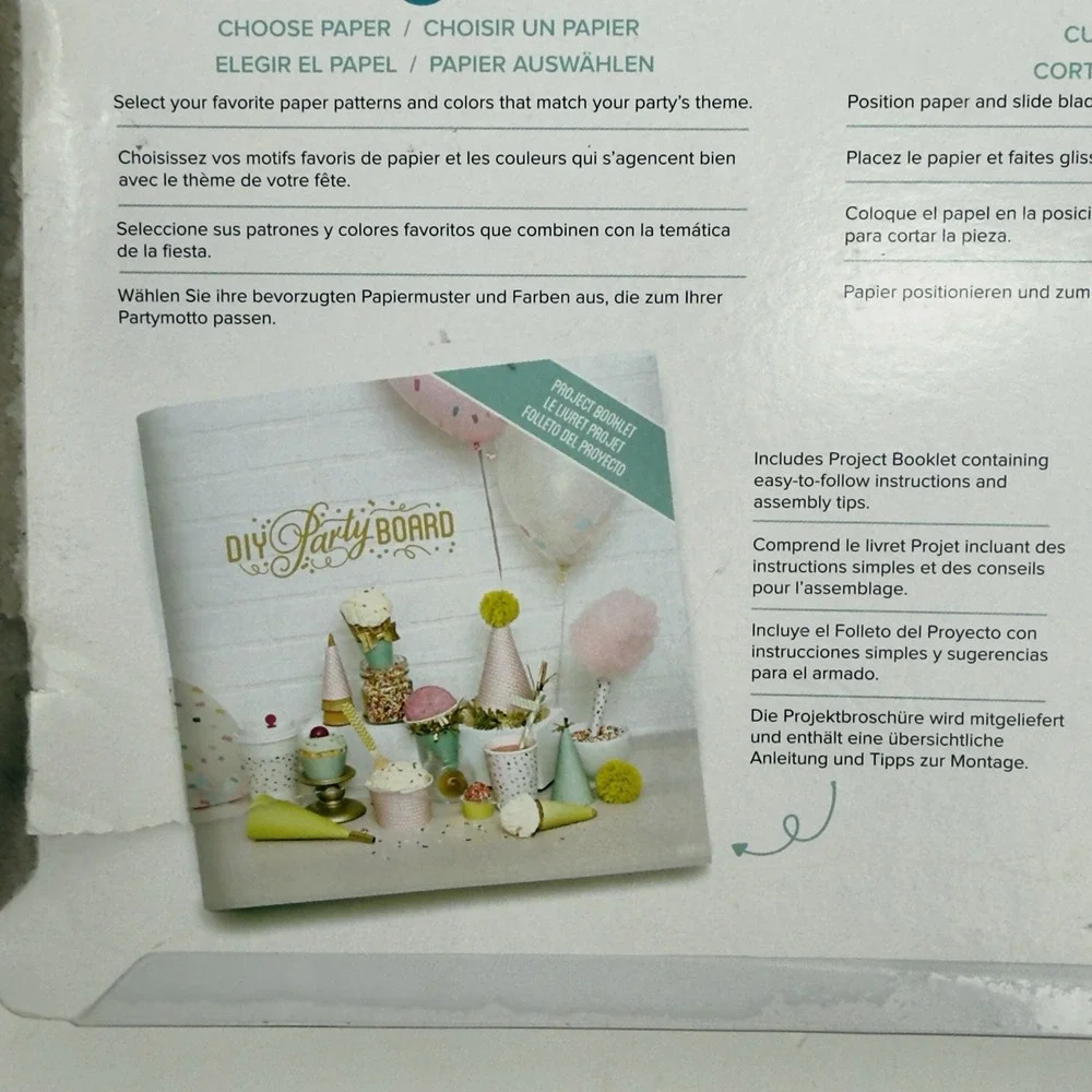 We R Memory Keepers DIY Party Punch Board 660555 Paper Crafts New